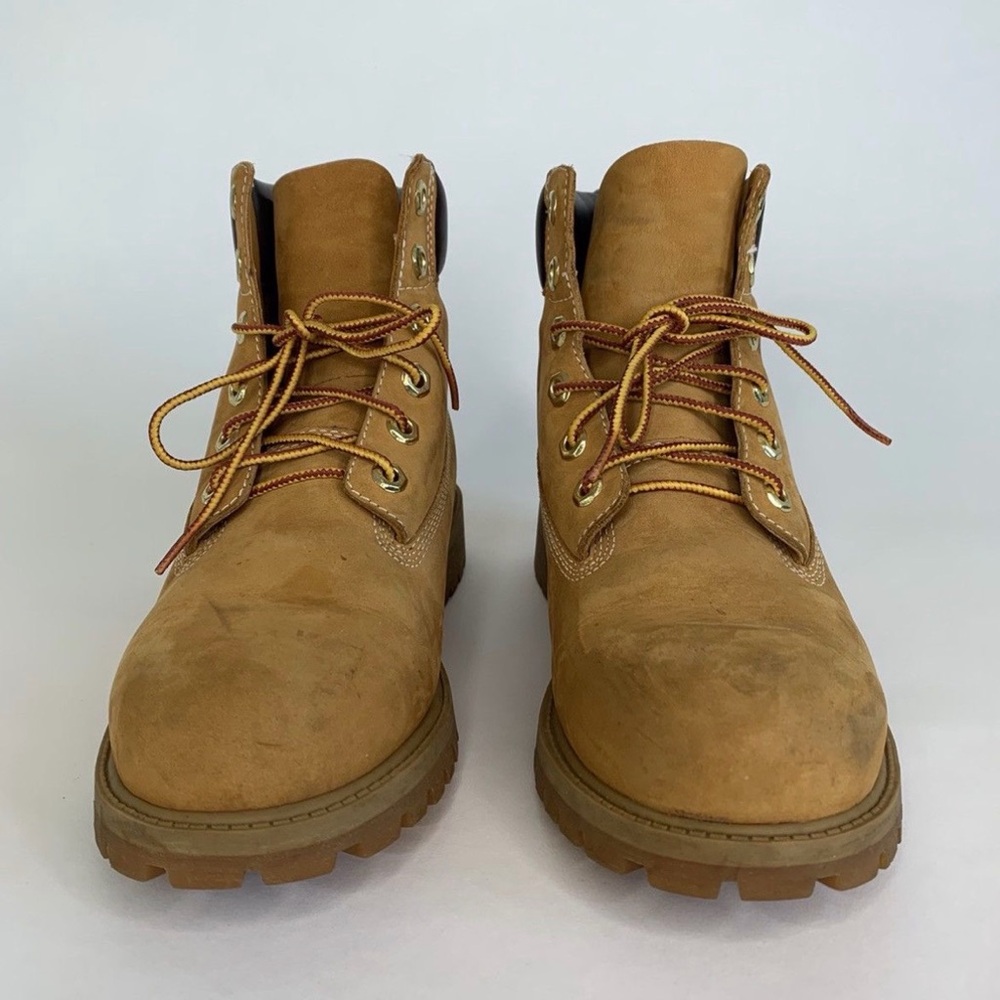 Timberland Women's Tan Lace-Up Boots
